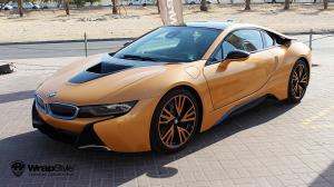 BMW i8 Diamond Amber by WrapStyle 2017 года